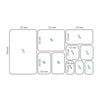 Silicone Lid - for Gastronorm Container GN 1/6