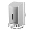 AIR-WOLF | Soap & Disinfectant Dispenser – Wall Mounted - Manual - 800 ml - Stainless - Stainless Steel - 102×124×208 mm