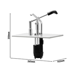 Saucen - / Dosierspender - geeignet für GN - Behälter 1/4