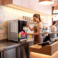 Maszyna do lodów miękkich - 11,25 l/ godz. - 1,5 kW - dla 1 smaku