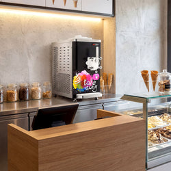 Maszyna do lodów miękkich - 11,25 l/ godz. - 1,5 kW - dla 1 smaku