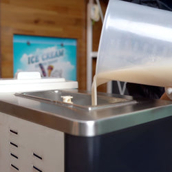 Maszyna do lodów miękkich - 11,25 l/ godz. - 1,5 kW - dla 1 smaku