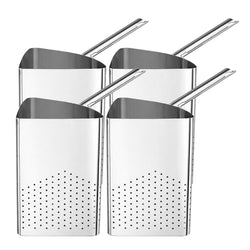 (4 szt.) Wkład do gotowania na parze - NSK40 - Stal nierdzewna - H337mm - pasuje do NSK40