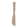 (5 pieces) KARLOWSKY | Service Bow Tie – Sand - 94 x 5 cm - Pre-tied - 95°C Washable