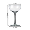 (6 szt.) Miseczka do szampana - Specials - Szklana - 240ml - 93x93x150mm