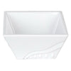 (10 szt.) Miska bufetowa kwadratowa - Melamina - eckig - 220x220x100mm - Biały - pasuje do ETBSEG6