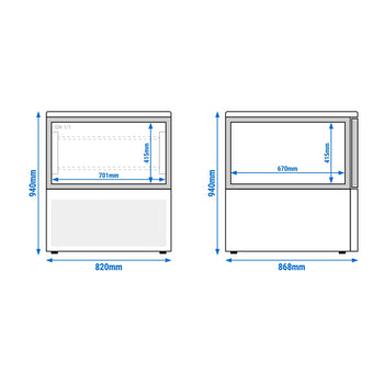 Zamrażarka szokowa - Touch - 120 litrów - 5x GN 1/1 - Prime Gastro