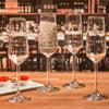 (6 pcs) Champagne glass - ALLEGRA - 195 ml - Clear