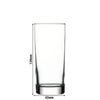 (12 pcs) Hi Ball Glass - CHICAGO - 290 ml - calibrated at 200 ml