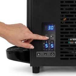 Granitor profesjonalny – 12 litrów – 380 W – cyfrowa – pojemnik z tritanu – czarna