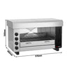 Commerical Gas Salamander Grill - Infrared - 13kW - 4 Gas Burners