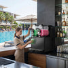 Commercial Slush Machine - 2x 3L - 430W - Black
