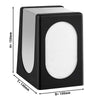 Dozownik do serwetek - Tworzywo (ABS) - 100x135x150mm - Czarny/Szary