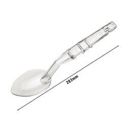 (12 szt.) CAMBRO | CAMWEAR® - Poliwęglanowa łyżka do serwowania - 283 mm - Przezroczysta