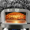Electric Deck Pizza Oven - Single Deck - Stone Deck - 7 x Ø 30cm (12") - Touchscreen Controls - up to 400°C - incl. Base frame