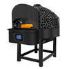 Gas Deck Pizza Oven - Single Deck - Stone Deck - 7 x Ø 30cm (12") - 230V Single Phase - Touchscreen Controls - up to 400°C - with Rotating deck