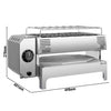 Piec szybki do pizzy – elektryczny – 1x 28 cm – manualny