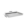 Serving Tray - Stainless Steel - with Rim - 393x268x70mm