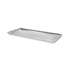 Serving Tray - Stainless Steel - with Rim - 768x268x40mm