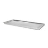 Serving Tray - Stainless Steel - with Rim - 820x270x40mm