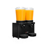 Dystrybutor soków i ajranu – 2x 10 L – 500 W – czarny