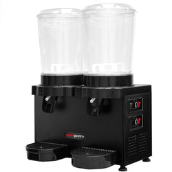 Dyspenser do soków - 2x 10L - 500W - Czarny