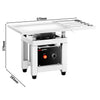 Stół wibracyjny do czekolady – 30 W – maks. 30 kg – stal nierdzewna