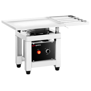 Stół wibracyjny do czekolady – 30 W – maks. 30 kg – stal nierdzewna - Prime Gastro