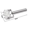 Wałek do dziurkowania ciasta – stal chromowo-niklowa – 210 x 125 mm