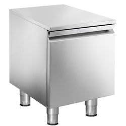 Szafka z szufladami – stal nierdzewna – 400 × 560 mm – 1 duża szuflada