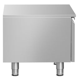 Szafka z szufladami – stal nierdzewna – 400 × 560 mm – 1 duża szuflada