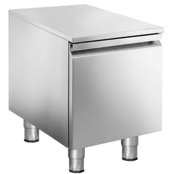 Szafka z szufladami – stal nierdzewna – 400 x 620 mm – 1 duża szuflada