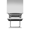 Szafka gastronomiczna - Czarna - z 2 szufladami - 400x620mm