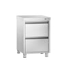 Szafka gastronomiczna PREMIUM - z 2 szufladami - 500x700mm