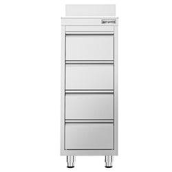 Szafka z szufladami PREMIUM - z 4 szufladami - z rantem - 400x600mm