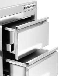 Szafka z szufladami PREMIUM - z 4 szufladami - z rantem - 400x600mm
