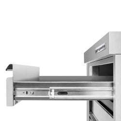 Profesjonalna szafka do przechowywania ciasa – 5 szuflad – 500 × 700 mm