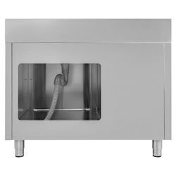 Szafka zlewozmywakowa ECO – 1200 x 600 mm – z koszem na śmieci i 1 zlewem po prawej stronie