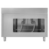 Szafka zlewozmywakowa ECO – 1400 x 600 mm – z pojemnikiem na odpady i zlewem 2-komorowym po lewej stronie