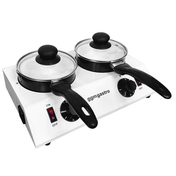 Urządzenie do topienia czekolady - 2x 1,25 kg - 80 W - Prime Gastro