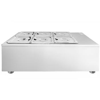 Urządzenie do topienia czekolady - 6 x 1,7 litra - 1 kW - Prime Gastro