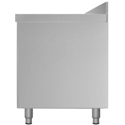 Szafka zlewozmywakowa ECO - stal nierdzewna AISI 304 - 1200x700mm - z 2 komorami środkowa