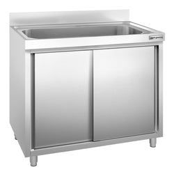 Szafka zlewozmywakowa PREMIUM – 1000 x 600 mm – z 1 komorą