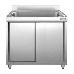 Szafka zlewozmywakowa PREMIUM – 1000 x 600 mm – z 1 komorą
