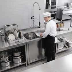Szafka zlewozmywakowa PREMIUM – 1000 x 600 mm – z 1 komorą