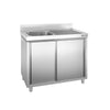 Szafka zlewozmywakowa PREMIUM – 1000 x 700 mm – ze zlewem 1-komorowym po lewej stronie