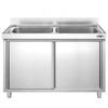 Szafka z zlewem PREMIUM – 1600 x 600 mm – z 2 zlewami