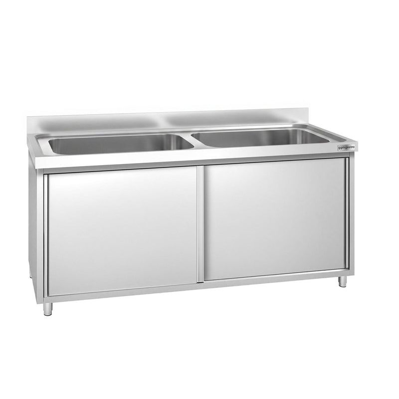 Szafka z zlewem PREMIUM – 1800 x 600 mm – z 2 zlewami