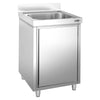 Szafka zlewozmywakowa PREMIUM – 600 x 700 mm – ze zlewem 1-komorowym