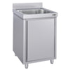 Szafka zlewozmywakowa ECO – 600 x 700 mm – ze zlewem 1-komorowym